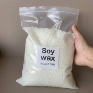50g-1000g 100% 천연 간장 왁스 파라핀 소재 Pre-Soy Wax-Core 블록 수제 양초