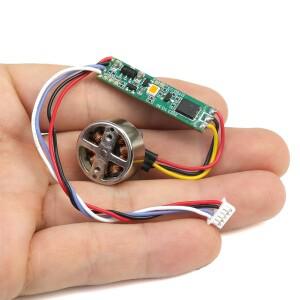 2100KV 미니 소형 18mm 3상 브러시리스 전동 2S 7.4V 고속 엔진 ESC DIY 드론 FPV 쿼드콥터 항공기 모델
