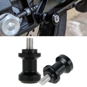 가와사키호환 Z750 R/S Z1000 ZX-6R 6RR 9R 10R 닌자 250R 300R 용 M10x1.25 스윙암 슬라이더 스풀 볼트