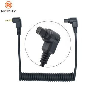 2.5mm 카메라 원격 제어 셔터 릴리즈 케이블 캐논호환 3C C3 N3 7D 6D 5DSR