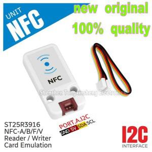 (1개) M5Stack 유닛 NFC ST25R3916 모듈 13.56MHz RFID 읽기/쓰기 IoT 액세스 제어 시스템용 I2C 인터페이