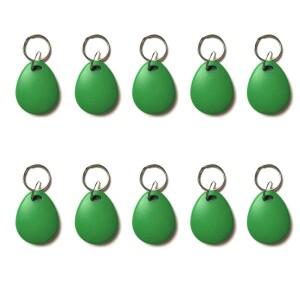 10Pcs 13.56 Mhz 블록 0 섹터 재기록 가능 RFID M-1 S50 UID 변경 카드 태그 키 체인 Keyfob ISO14443A