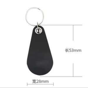 100Pcs 125Khz/13.56Mhz 키 체인 Keyfobs ID/IC 재기록 가능 액세스 카드 출석 CUID 방화벽 EM4305 5200 쓰