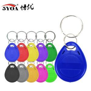 10Pcs EM4305 125Khz 키 복사 재기록 가능 쓰기 재작성 EM ID T5577 keyfobs 태그 링 카드 근접 토큰 액세