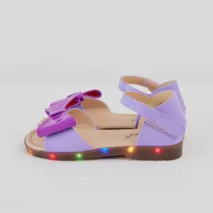베이비잼 여아용 LED 쥬디 샌들 보라 - 10010 758486