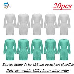 10pcs 남여 일회용 보호 격리 의류 Anti-spitting 방수 Anti-oil 얼룩 간호 가운