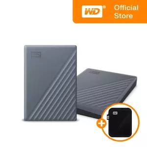 WD NEW My Passport 외장하드 [전용파우치/우체국택배] 4TB, 그레이