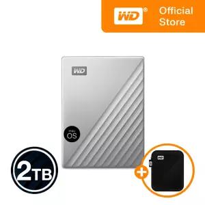 WD My Passport ULTRA for MAC 2TB 맥 외장하드 A젠더/전용파우치
