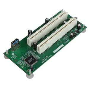 PCI-Express to PCI 어댑터 카드  듀얼 Pci 슬롯 확장 USB 3.0 추가 변환기  TXB024