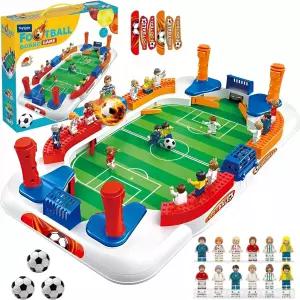 용 토비니아 축구 보드 게임 12명의 선수 피규어가 있는 미니 테이블 3명의 축구공 골벨 4 5 6 7 8 9 10