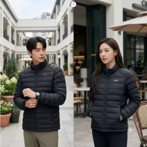 [정품] 네파 간절기 가볍고 따뜻한 스탠넥 경량 패딩 점퍼