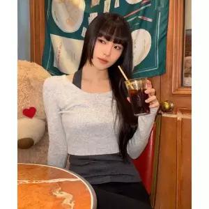 WHO.A.U Halterneck Layered Pullover / WHKAG4821F 2457916