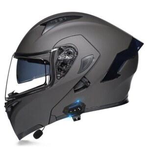 투명 시스템 초경량 바이크 헬멧 일반 블루투스 풀페이스 오토바이 시스템헬멧