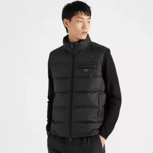 프라다 26FW 삼각로고 리나일론 패딩 베스트 남성 자켓 SGB033 1WQ9 F0002