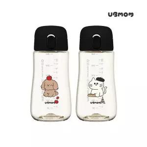 [유비맘]유비맘 몽이몽자 세이프티 빨대컵 360ml