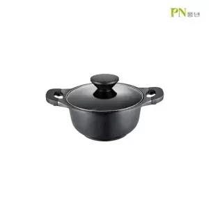 스터닝팩토리 PN풍년 펄블랙주물IH 양수냄비 22cm 스텐냄비 양은냄비 라면냄비 미니냄비 큰냄비 사골냄비