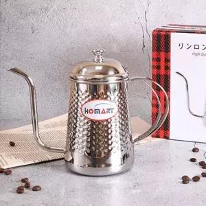 스터닝팩토리 홈아트 엠보싱 드립포트 700ml 스텐 커피 주전자 핸드드립포트 차포트 커피포트 티포트