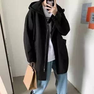 20대 컬러 봄잠바 남자 아우터 데일리룩 블랙 야상