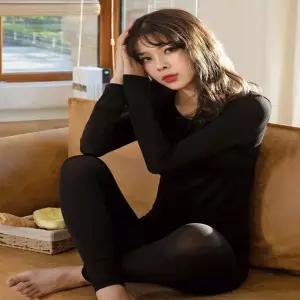 내의 봄 상하의 내복 세트 겨울 4컬러 얇은 여성 가을