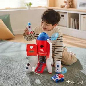 생활의 미쁨 우주 로켓 우주선 모형 역할놀이 장난감 우주선모형