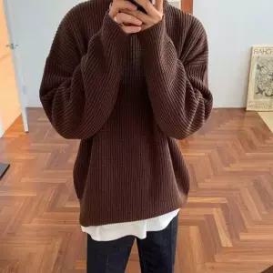 가을 루즈핏 남자 데일리 봄 맨투맨 니트 깔끔한 보세