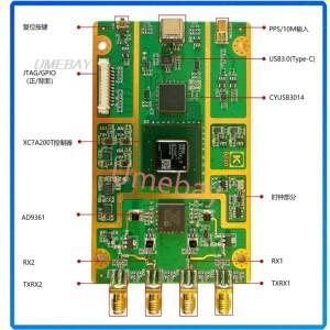 1개 전자 부품. B210 미니 AD9361 소프트웨어 정의 라디오 SDR 개발 보드는 HackRF Pluto 합니다.
