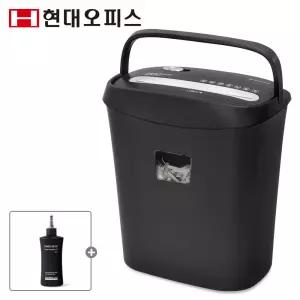 현대오피스 소형 문서세단기 PK-613CX 6매 15L 종이분쇄기 파쇄기