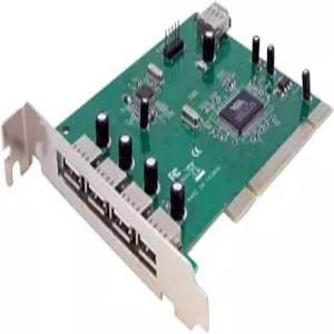 StarTech 7포트 PCI USB 카드 어댑터 TAA PCIUSB7 to 2.0 컨트롤러 풀 프로파일 확장