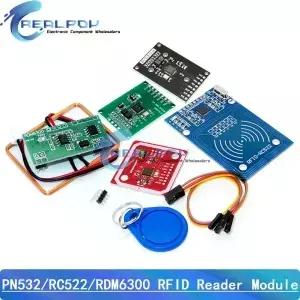 NFC RFID 모듈 RC522 MFRC-522 PN532 RDM6300 키트 S50 13.56 Mhz 125Khz 6cm 태그 SPI 기 및 읽기 arduino