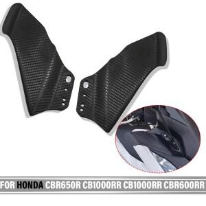 혼다 CBR650R CB1000RR 바이크 오토바이 사이드 윙렛 키트 스포일러 페어링 (미러 포함) 스트리트용 유니버