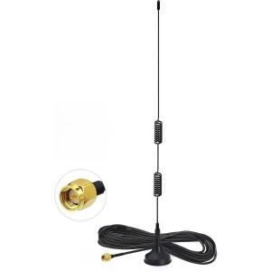 1090MHz ADS-B 수신기 안테나 6dBi 항공용 자석 베이스 RTL SDR 소프트웨어 정의 라디오 USB 스틱 동글 튜