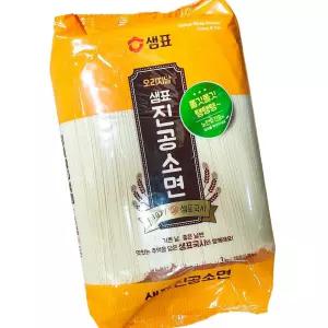 샘표 진공 국수 소면 3kg 4개 업소용
