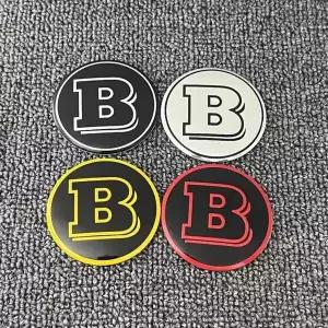 벤츠 호환 호환휠캡 56mm-75mm 자동차 휠 센터 허브 캡 스티커 액세서리 메르세데스 Brabus AMG Maybach W2