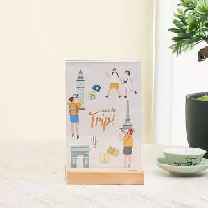 우드 스탠드 아크릴 쇼케이스 T자형꽂이 아크릴POP No14 집들이선물 WWFQ1XTR 선물용품 생활용품