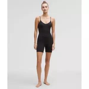룰루레몬 Align 캐미 바디수트 6inch BLK 피케 카라티셔츠 LW1FHWS-0001 8PF5W7DA