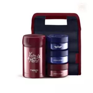 애나투 보온도시락 세트 도시락 죽통 1140ml