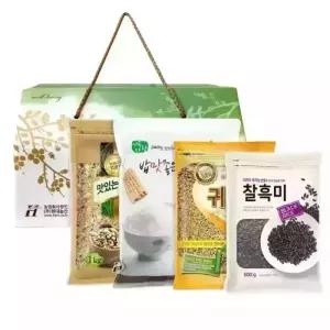 웰빙 혼합곡 4종 선물세트