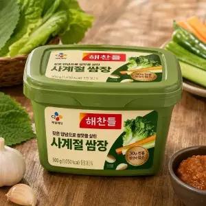 해찬들 사계절쌈장 500g x 8