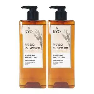 려 맥주효모 모근영양 샴푸 600ml x2