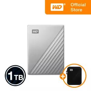 WD My Passport ULTRA Type-C 외장하드 [파우치증정] 1TB, 실버