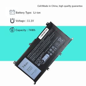 00GFJ6 노트북 배터리 DELL Inspiron 15 7000 5576 7559 7566 P57F 11.1V 74WH