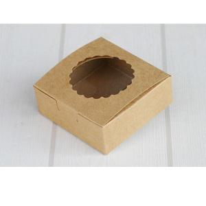 80크라프트(레이스)1구상자/1묶음 100개/수입크라프트/80mm*80mm*30mm/천연비누 선물포장 다용도 악세사리