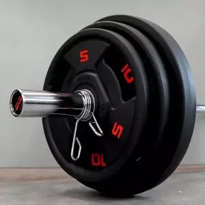 [NS홈쇼핑]멜킨 바벨원판 TPU 우레탄 경량 30mm 역기 2.5kg 2개[31583395]