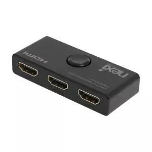 양방향 4K HDMI2.0 선택기 2포트 HDCP2.2 3D 모니터공유기 셀렉터 스위치 PC 노트북 게임기 TV셋탑박스
