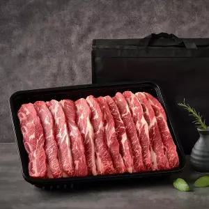 [프레시미트]블랙앵거스 LA갈비 4kg 선물세트