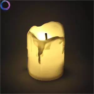 f06 LED전기초캔들티라이트(12개입)-흰색/파티용/LED/촛불/라이트/초/양초/조명/가짜/캔들