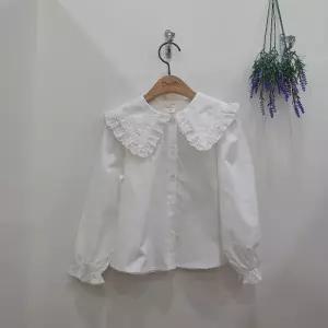 치크 sh06 봄 레이스 카라 블라우스  CKBA2511G