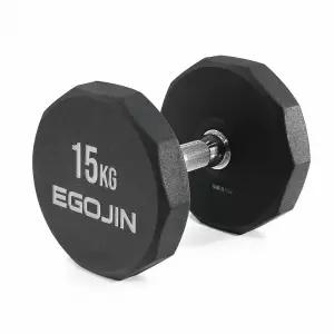 이고진 프로엣지 TPU 덤벨 15KG 1개 아령 홈트레이닝 헬스장 크로스핏 근력 홈짐