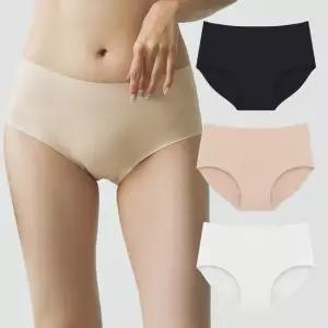 고아라 여성 편한 누디 미디 쿨 냉감 삼각 팬티