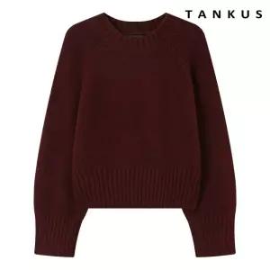 래글런 라운드 심플 긴팔 니트 (TX4KP010L0)